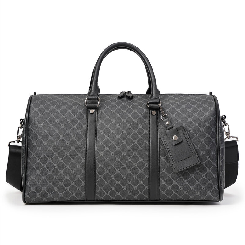 Wysokiej jakości designerskie torby podróżne męskie skórzane torby na ramię podróżne walizki Fitness bagaż podręczny torebki podróżne torba-worek