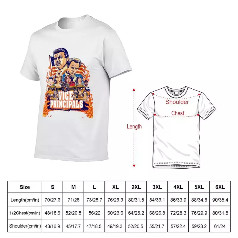 vice principals T-shirt heavyweights summer clothes shirts graphic tees Men's clothing