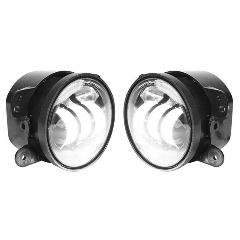 4-дюймовый противотуманный фонарь, белая фонарь для внедорожника, модификация переднего бампера, фонарь 30 Вт, фонарь для 07-18 для Jeep Wrangler JK