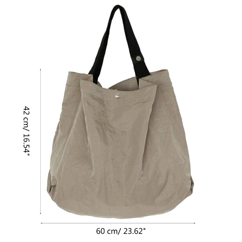 E74B Стильная женская нейлоновая сумка через плечо, сумка-тоут для повседневного использования