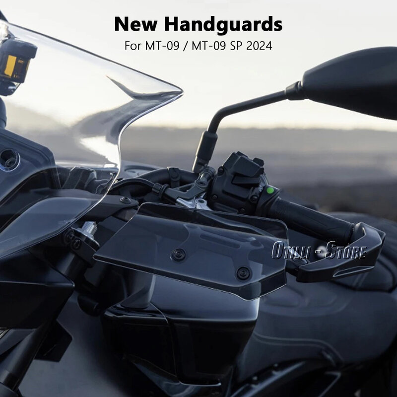Motorcycle Hand Guards Protector Acrylic Handlebar Handguard Shield For YAMAHA mt09 MT09 MT 09 MT-09 SP 2024