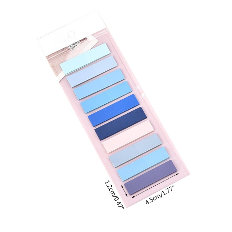 Index-Aufkleber Morandi Color Convenience-Aufkleber Ins Style Color Student Notes