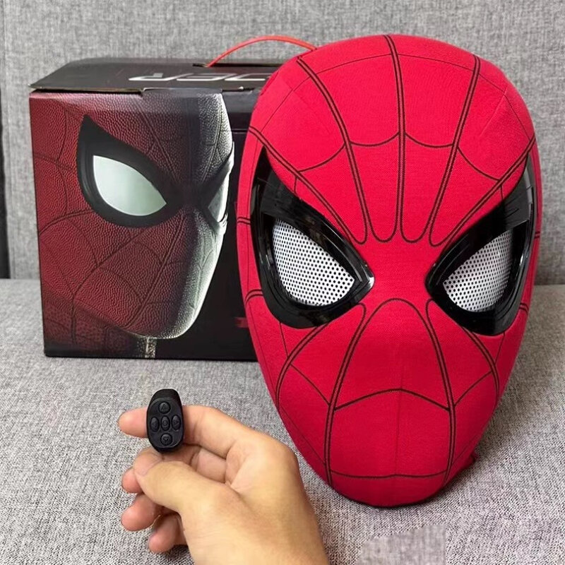 Máscara de Anime de Marvel para niños y adultos, casco de Spiderman para juego de rol, gran oferta