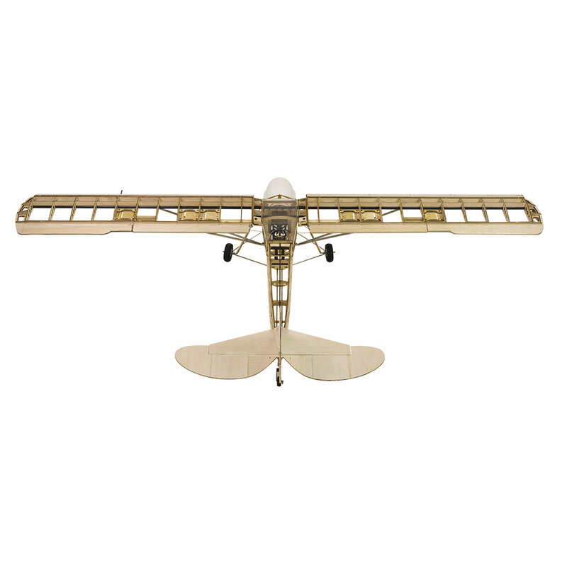 New Scale RC Balsawood Airplane Laser-cutting Fieseler Fi 156 Storch 1600mm (63") Balsa Kit DIY Building Wood mode