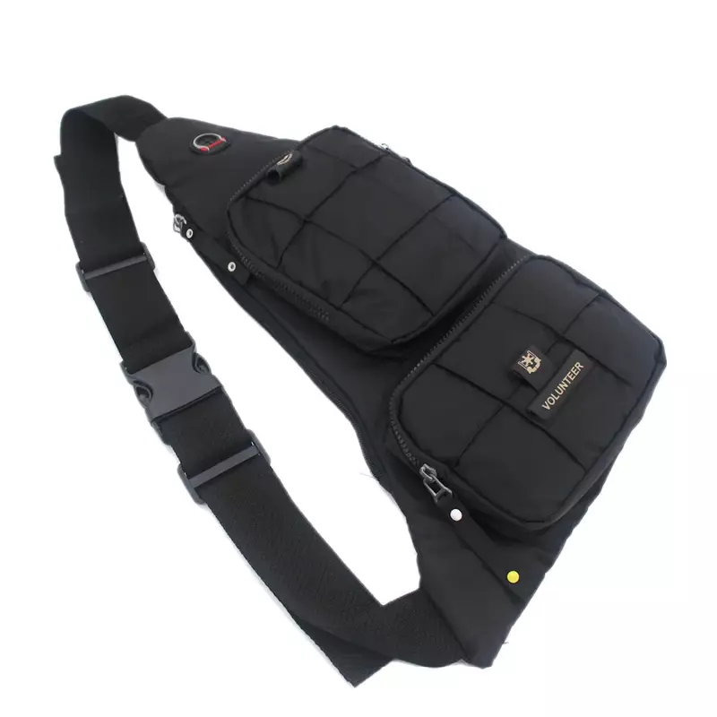 Водонепроницаемая сумка-слинг через плечо для мужчин, мессенджер из ткани Оксфорд в стиле милитари, Дизайнерская Дорожная нагрудная сумочка на один день