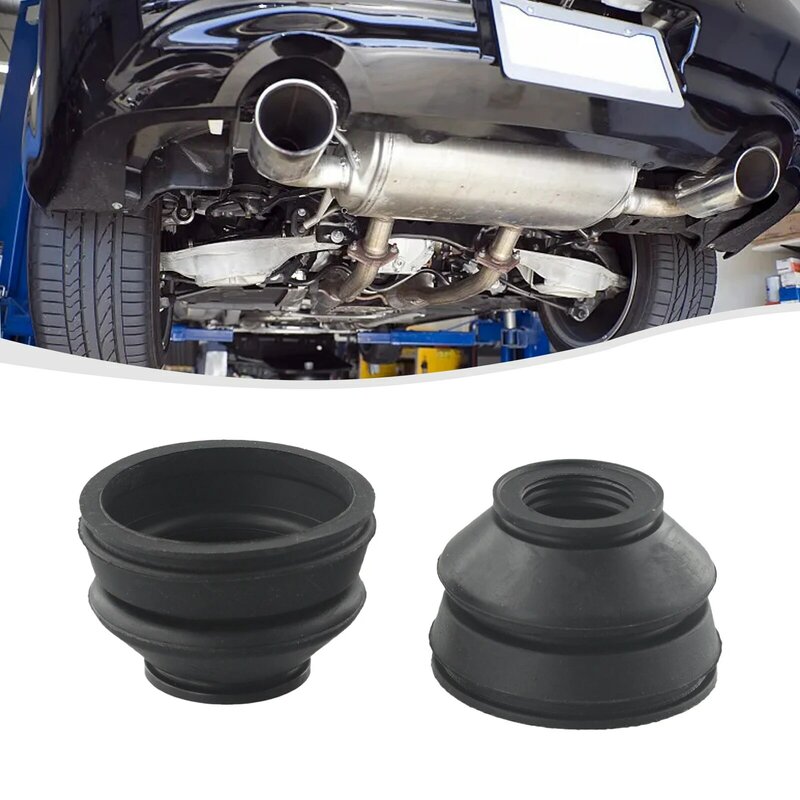 2pcs UNIVERSAL Dust Boot Rubber Track Rod End And Ball Joint Boots Rubber With Tongue And Groove Fastening System Accessories