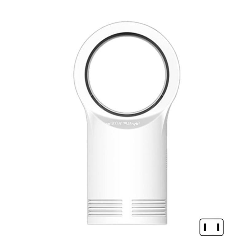 Desktop Mini Heater Bladeless Fan Heater Dapat Disesuaikan untuk Dropship Ruangan