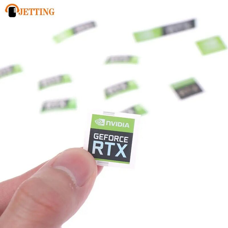 RTX 3090TI 3080TI 3070 3060 pegatina de escritorio para ordenador portátil, etiqueta para tarjeta gráfica