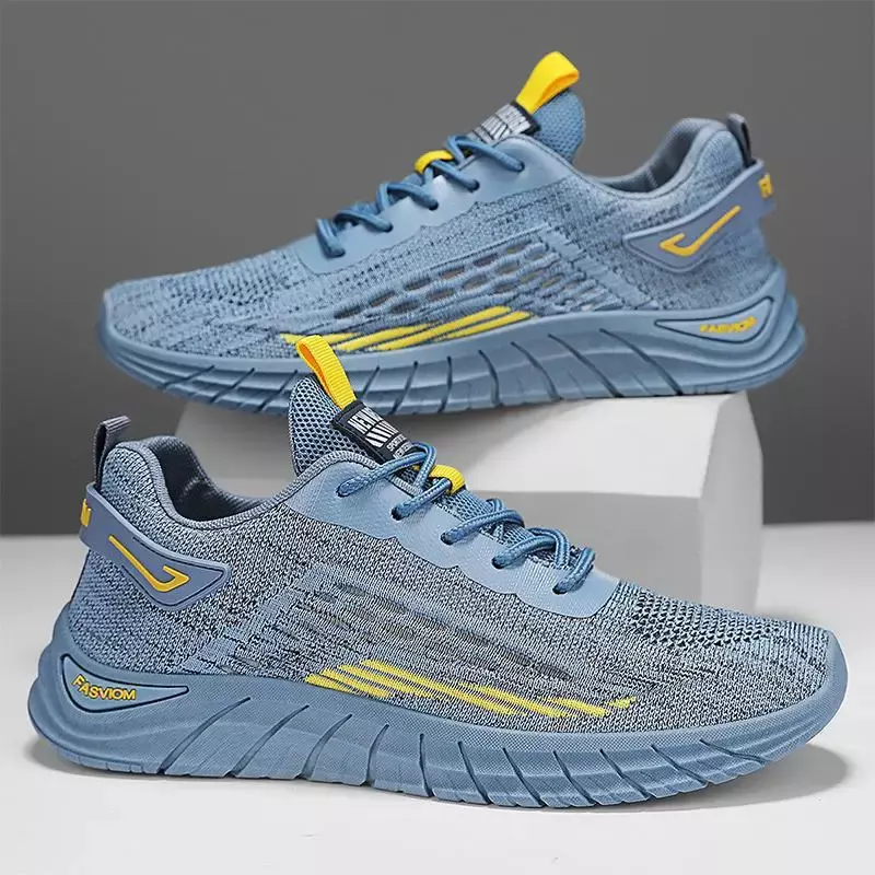 Men's Running Shoes 2024 Spring and Summer New Genuine Goods Tenis Breathable Casual Sneaker