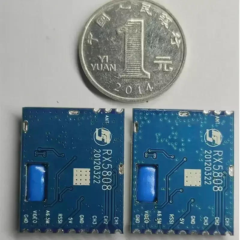 5.8g Wireless Audio And Video Receiving Module Rx5808 Can Operate In Spi Mode