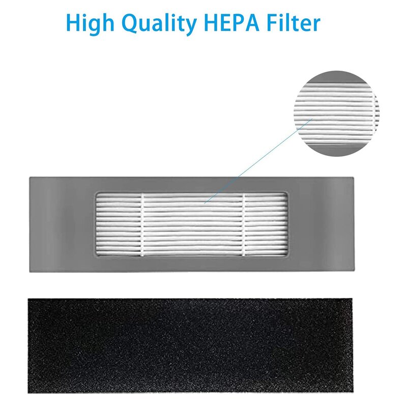 Reinigungs tuch bürsten filter zubehör ersatzteile set für ecovacs deebot n8 pro n8 pro staubsauger roboter
