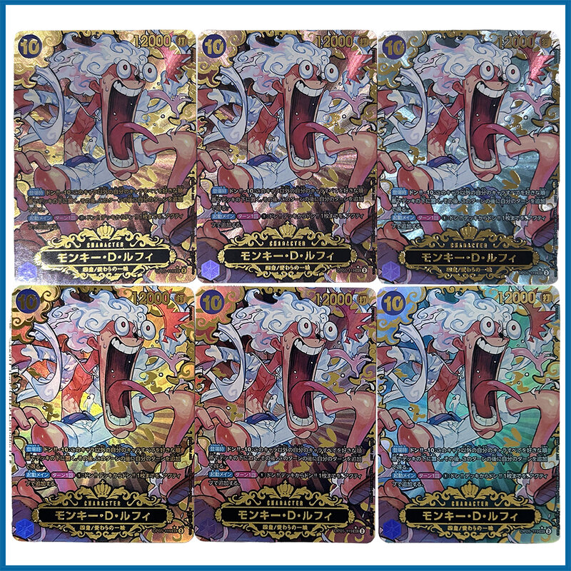 Anime One Piece DIY ACG Monkidrafi Premium Flash Card Boy Battle Game Toy carte da collezione regalo di compleanno di natale gioco da tavolo