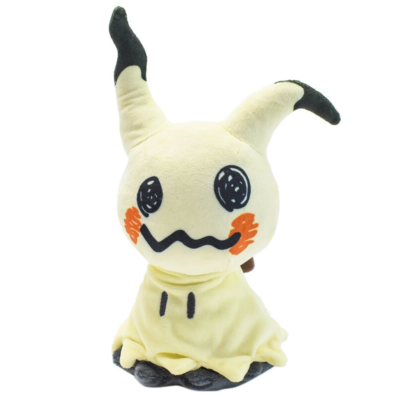 Mimikyu Eevee juguete de peluche, regalos de cumpleaños para niños, Navidad, muñecas de personajes de Anime, 7"
