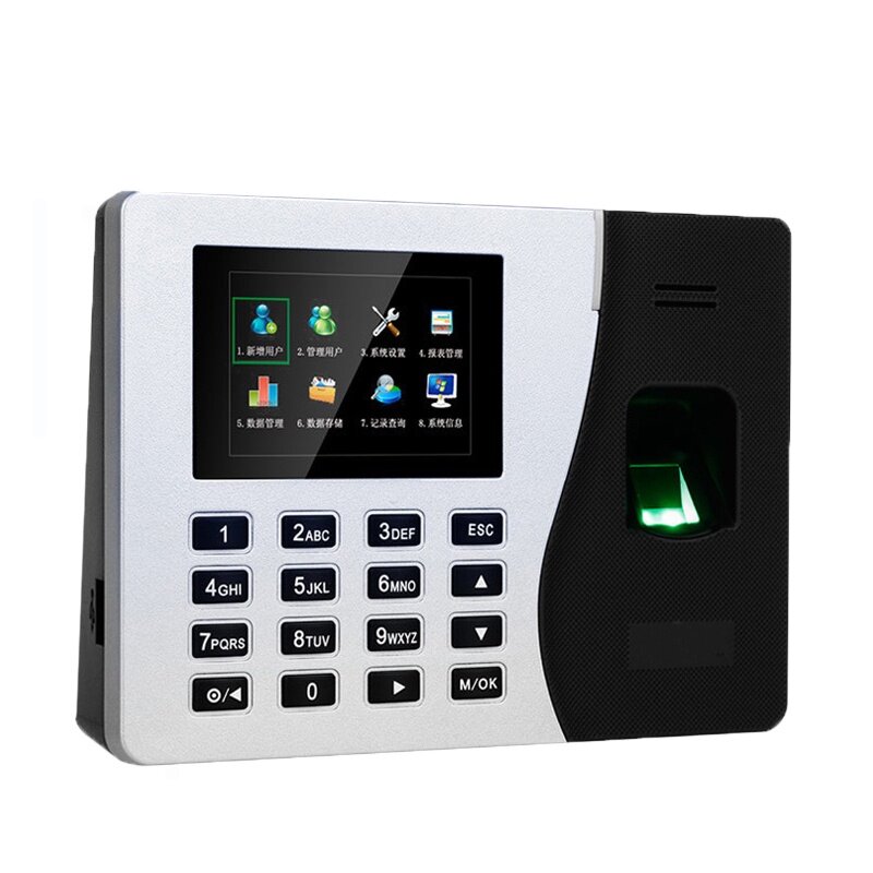 K14 USB TCP/IP karta RFID biometryczne rozpoznawanie odcisków palców czas maszyna do rejestracji czasu pracy rejestrator czasu Clcok System Linux dla PC