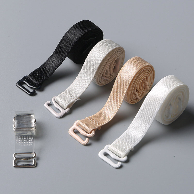 Bretelles de soutien-gorge élastiques à double ouverture pour femmes, 1 paire, accessoires de lingerie, nouvelle collection 2023