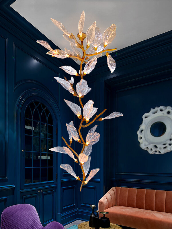 Дизайнерская современная роскошная вилла, подвесная комната G9 светодиодный, Подвесная лампа для ресторана, дуплексная художественная Подвесная лампа для лестницы, украшение для дома
