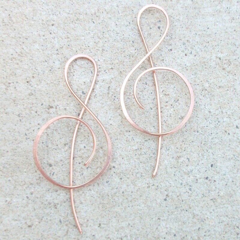 2024, Fashion, Rose Gold, Geometry, Sparkling, Exquisite Jewelry, Versatile, Men's and Women's, Gifts, Love, Charming Earrings