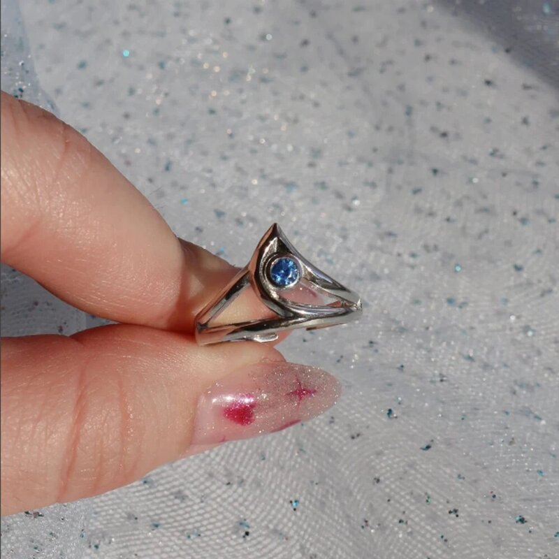 Semplici anelli di gioco per donna uomo moda Gamer accessori per gioielli anello di salvia regolabile placcato oro e argento regalo per l'amante