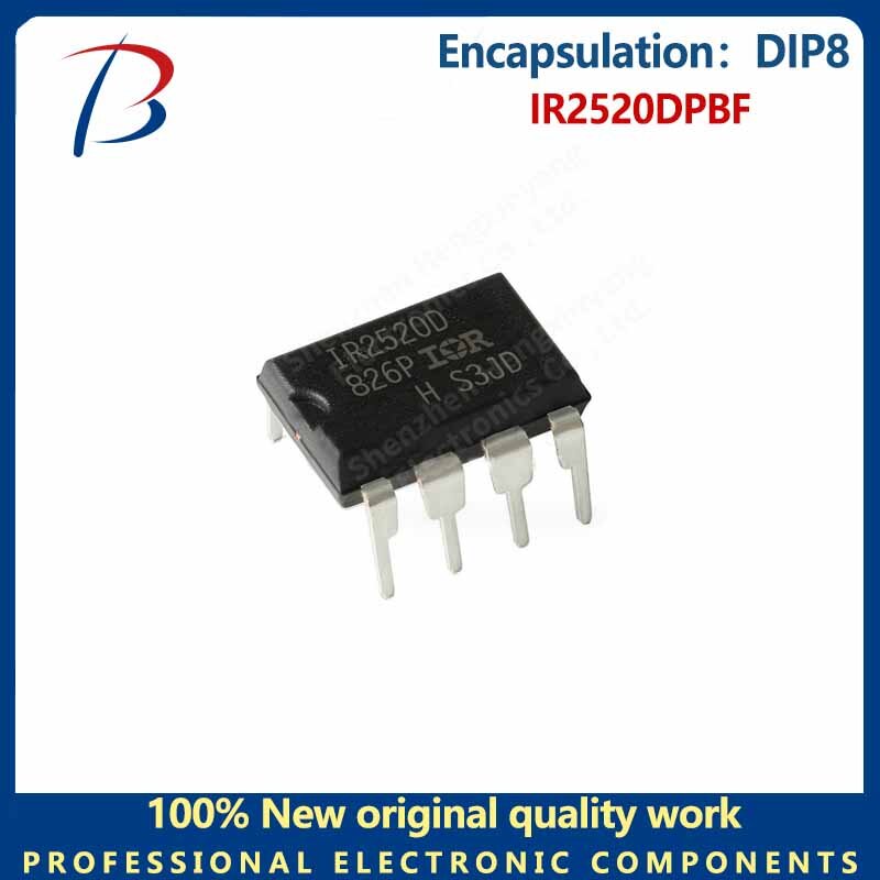 IR2520DPBF em linha DIP8 iluminação controlador Driver Chip, 10pcs