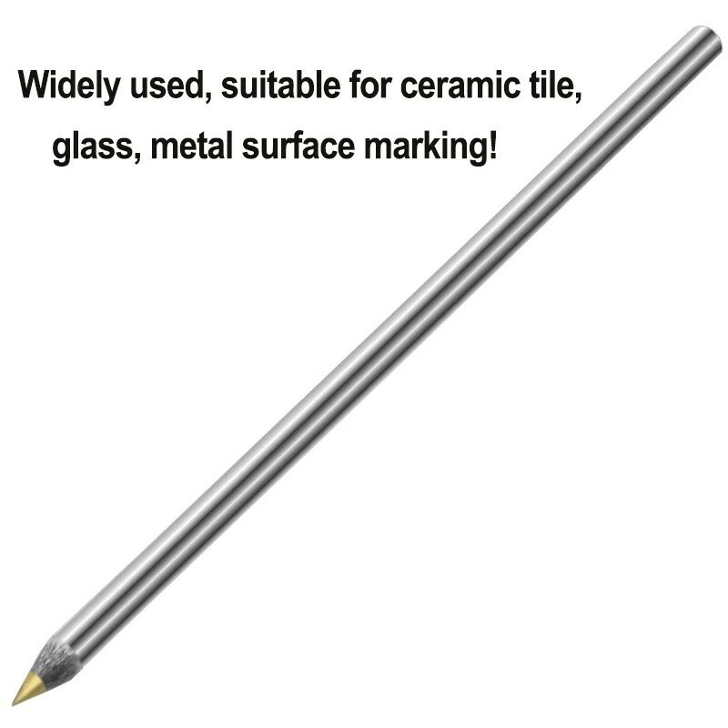 Alloy Scribe Pen Carbide Scriber Pen Metal Wood Glass Tile Cutting Marker Pencil Metalworking Woodworking Hand Tools