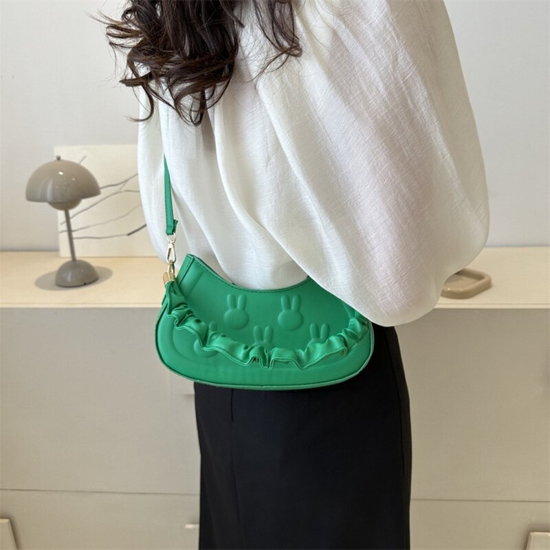 Large Capacity Shoulder Bag Hot Sale Retro Trendy Handbag Casual Bucket Bag Lady