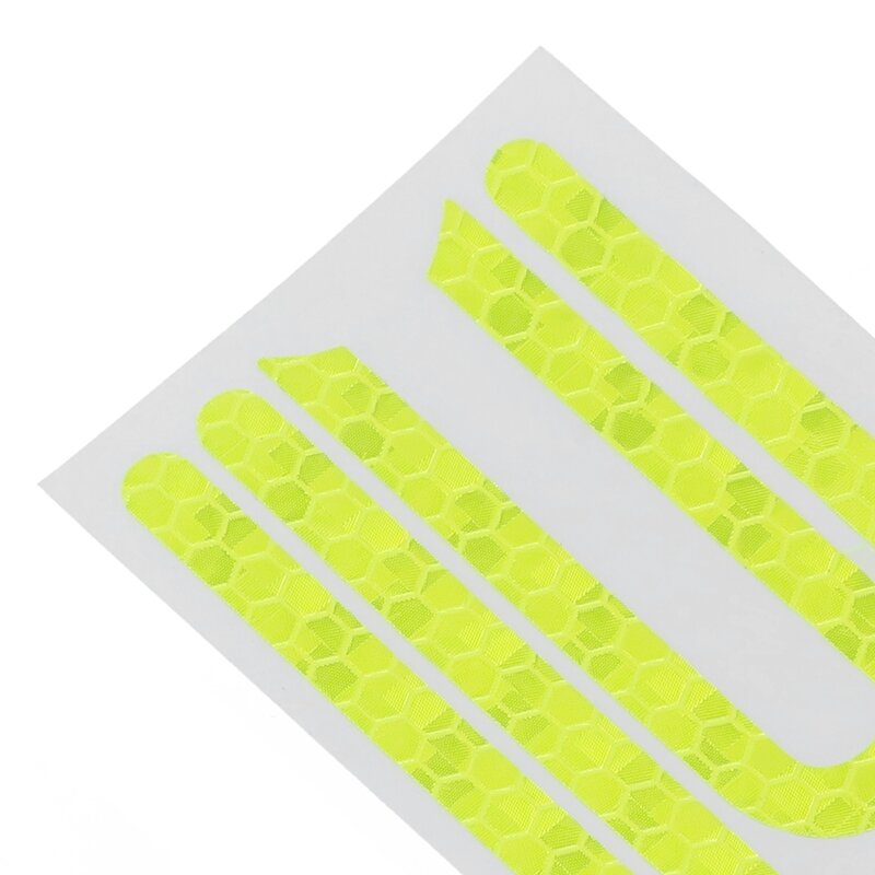 M365 Reflective Stickers PVC Pro Reflector Safety Scooter Accessories Electric Rear Styling 4pcs/set Decals Front