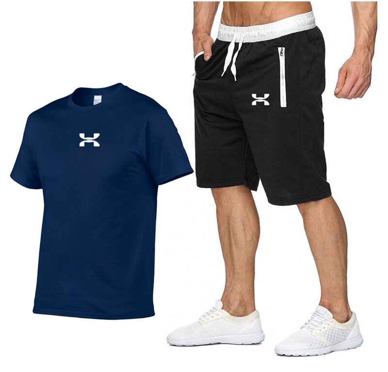 VPN sive-T-shirt à manches courtes pour hommes, 100% coton, tenue décontractée, objectifs, sport, été, ample, marque de mode