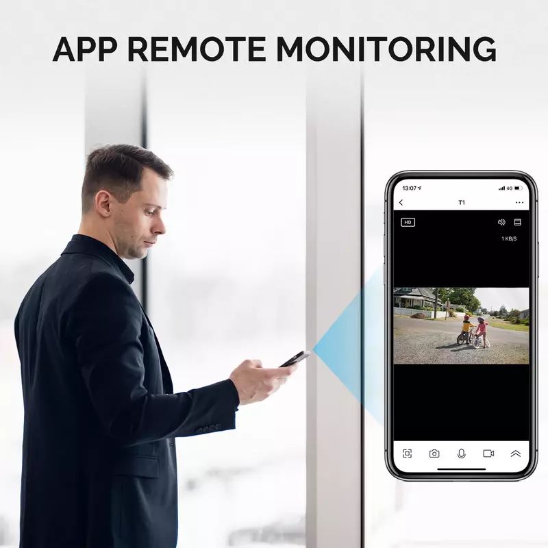 Moes Wifi Smart Outdoor-Kamera HD 3mp Sound Bewegungs erkennung Voll farbige Nachtsicht wasserdicht Zwei-Wege-Audio-Sicherheits monitor