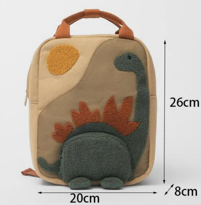 Mochila dinossauro personalizada para crianças, mochila pré-escolar, mochila de jardim de infância, saco do presente das crianças