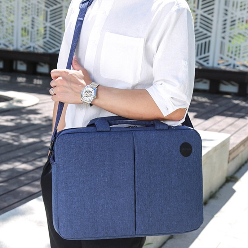 Notebook Crossbody Bag Shoulder Bags 15.6in Computer Briefcase Business Handbags