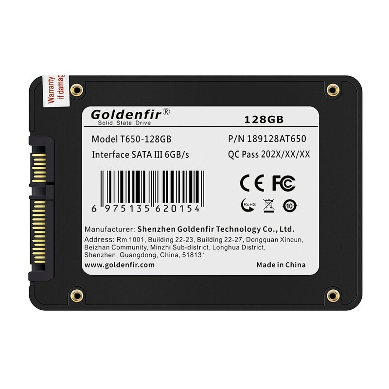 Goldenfir-Discos rígidos internos, Solid State Drive, 2,5 ", 960GB, 512GB, 256GB, 128GB, 480GB, 120GB, 360GB, 960GB, 2TB