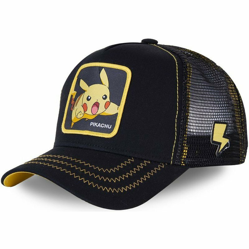 Gorra de béisbol de Pikachu para niño y niña, sombrero de dibujos animados, Cosplay de verano, gorra deportiva de Hip Hop, figuras de Anime, regalo de juguete