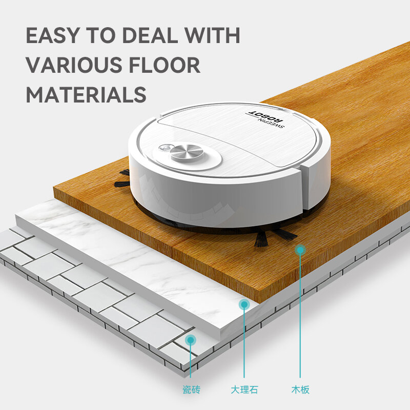 Xiaomi-Robot de barrido inteligente 3 en 1 para el hogar, miniaspiradora, fregado automático, friega Barre y todo en uno, experto en limpieza