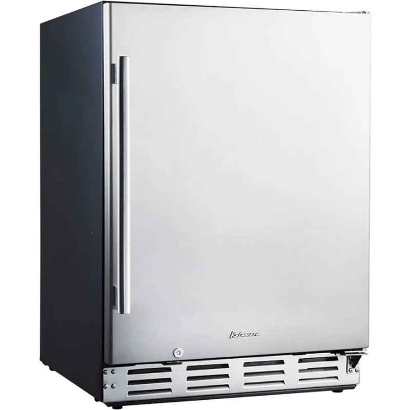 ตู้เย็นเครื่องดื่ม kalamera ตู้เย็นใต้เคาน์เตอร์เบียร์สำหรับกระป๋อง154 w/ 32-41 ℉ ช่วงอุณหภูมิตู้เย็นเครื่องดื่ม