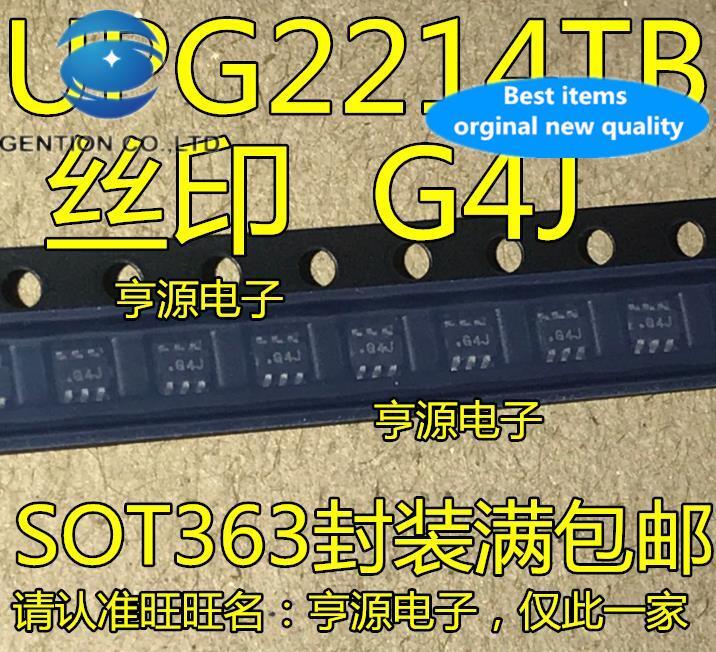 20 قطعة 100% الاصلي جديد UPG2214 بالشاشة الحريرية G4J UPG2214TB SOT23-6 SPDT إشارة التناظرية التبديل