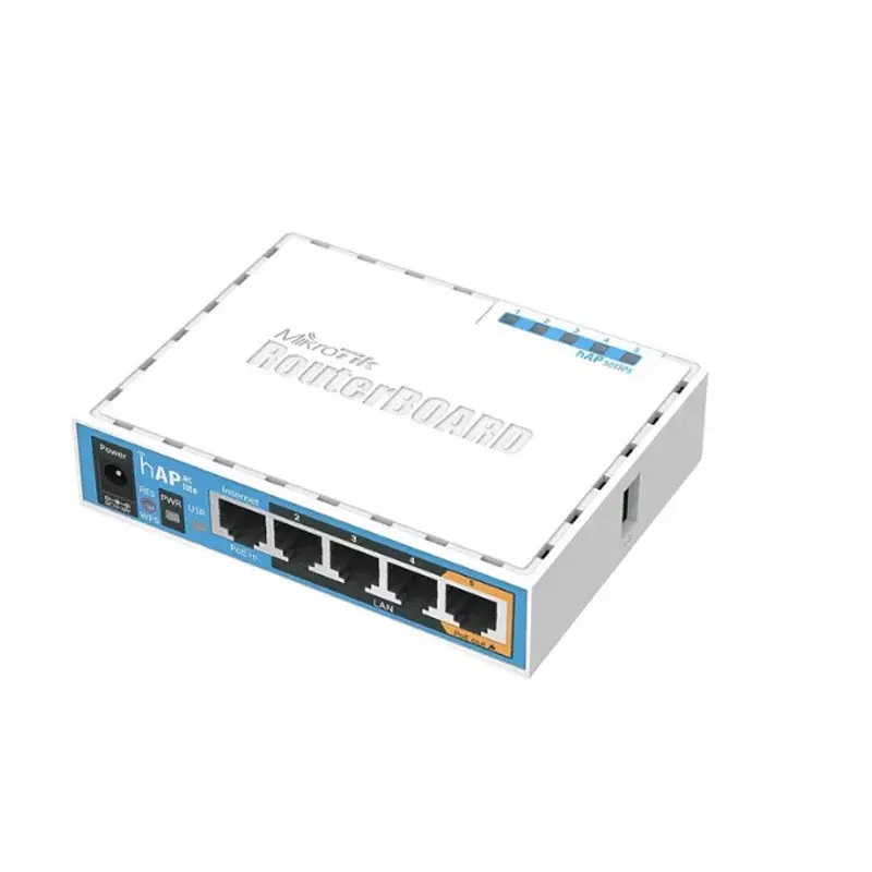Mikrotik RB952Ui-5ac2nD, 733Mbps, Hap Ac Lite Dual-Concurrent Access Point 2.4G & 5G Wi-Fi Router Soho Home