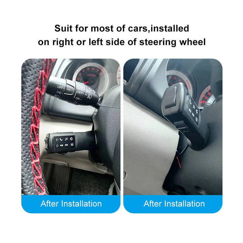 Универсальный пульт дистанционного управления на рулевое колесо с 8 кнопками, подходит для автомобильного радио, Android-навигации, SWC аксессуары