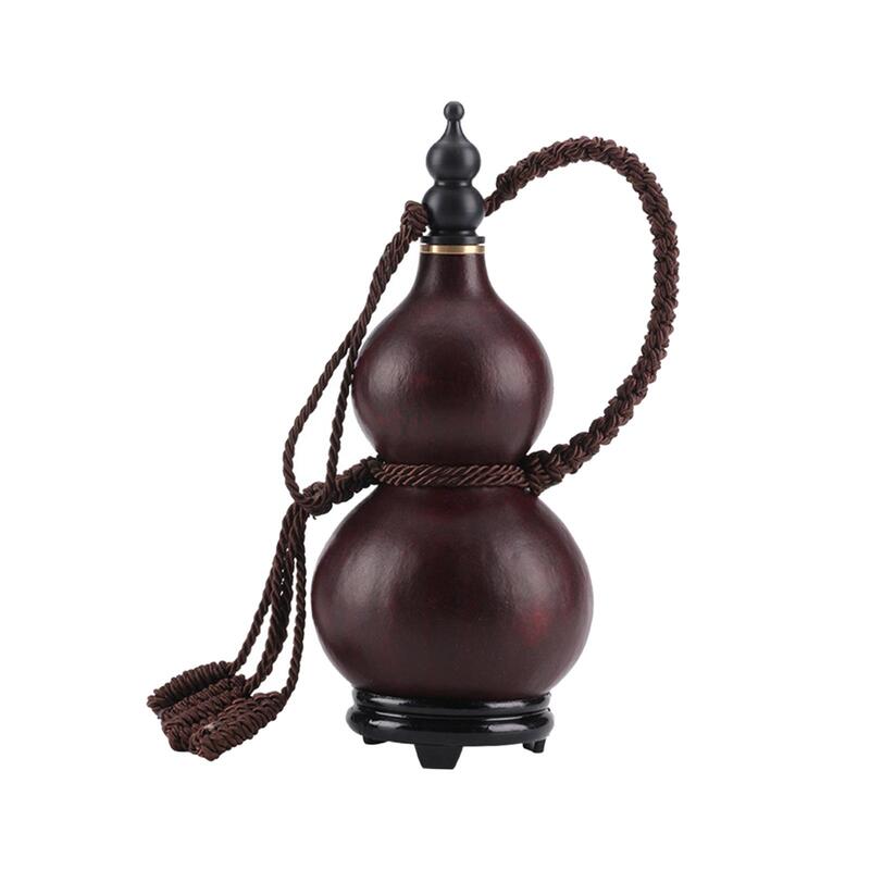 Portable Decorative Water Bottle, Dried Gourd Drinking Bottle, Chinese