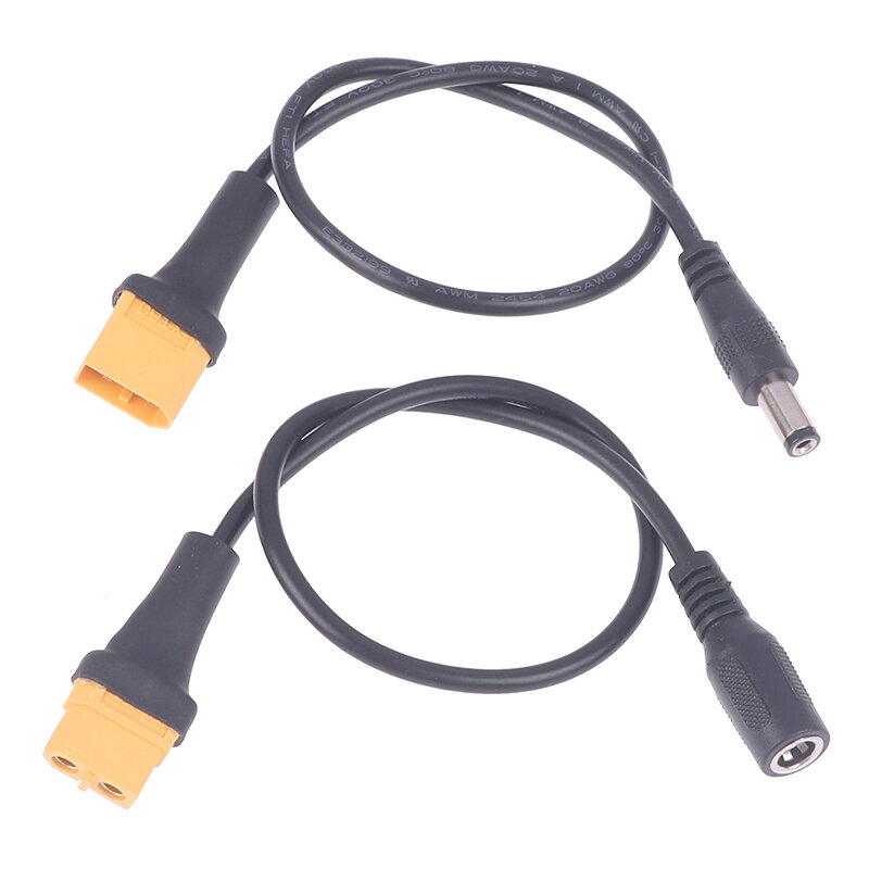 Do ładowarki RC innowacyjna i praktyczna wtyczka żeńska XT60 do przewód silikonowy kabli Adapter złącza 5.5*2.1mm