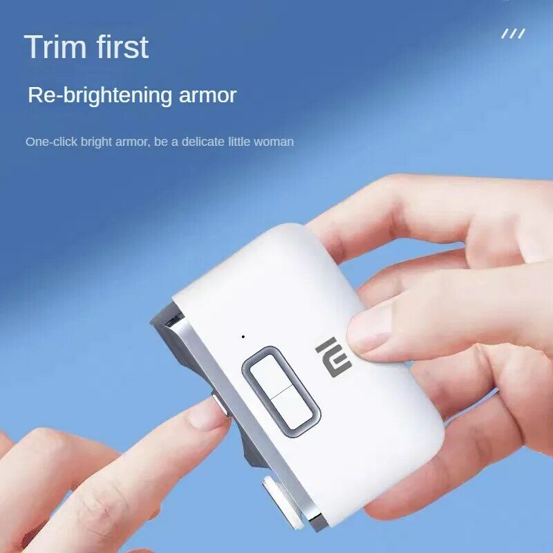 Xiaomi Electric Nail Clippers Mijia Fully Automatic Polished Armor Trim Nail Clipper Smart Home Suitable for Children Manicure