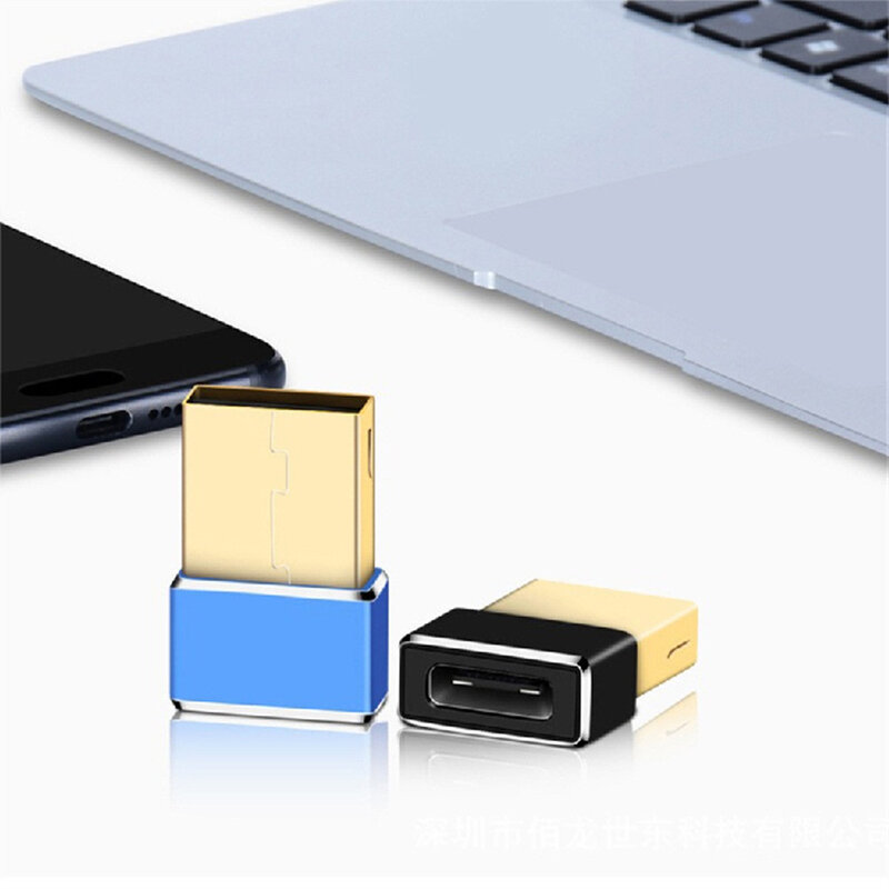 1~10PCS Metal USB Male To Type C Female OTG Adapter USB C Converter For Nexus 5x 6p Oneplus 3 2 Macbook USB Type-C Cable