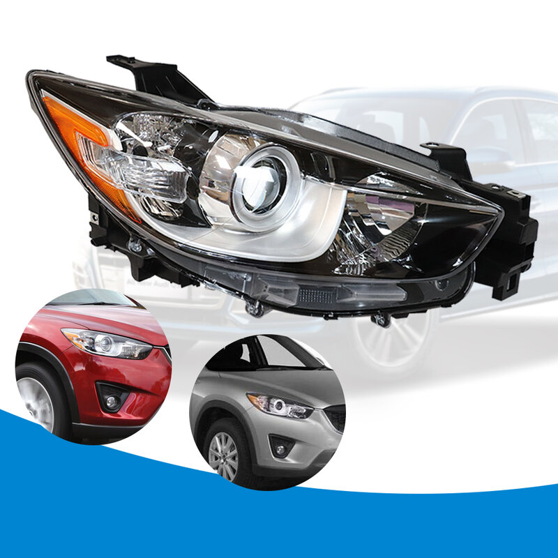 Fits for Mazda CX-5 2013-2014 Right Headlight Halogen Headlamp Passenger Side