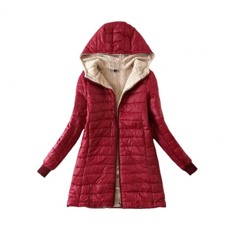Stylish  Winter Jacket S-2XL Warm Autumn Jackets Winter Cardigan Coat Slim Long Sleeves Women Mid-length Coat for Outdoor