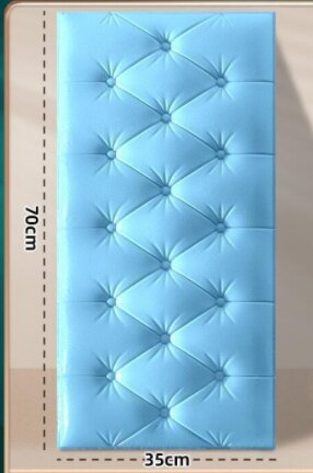 HJQ anti -collision Breathable soft bag thick background Simple Headboard