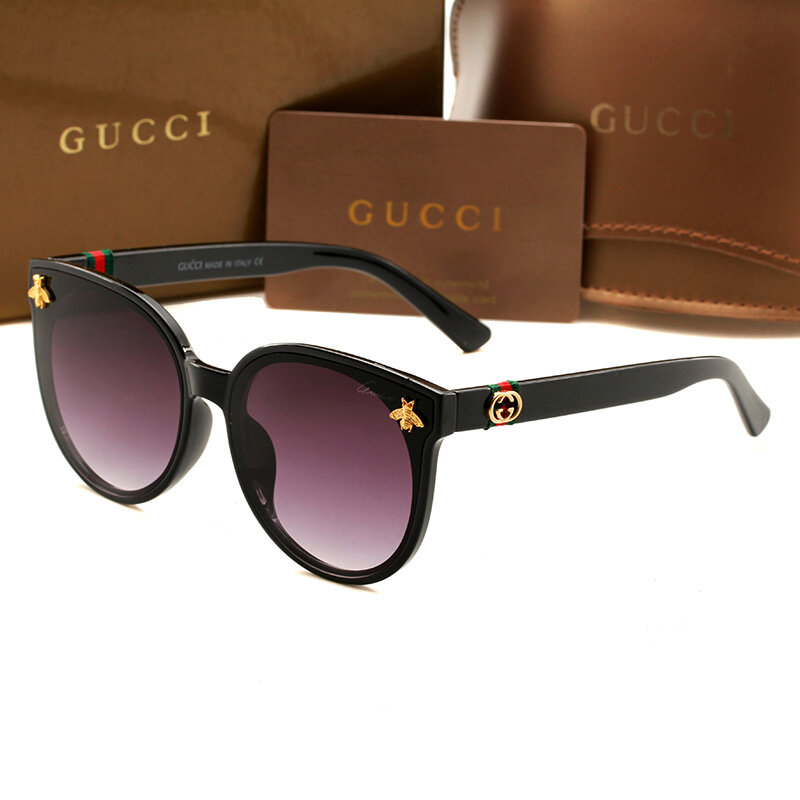 2024 Fashion Sunglasses Men Sun Glasses Women Metal Frame Black Lens Eyewear Driving Goggles UV400 B74