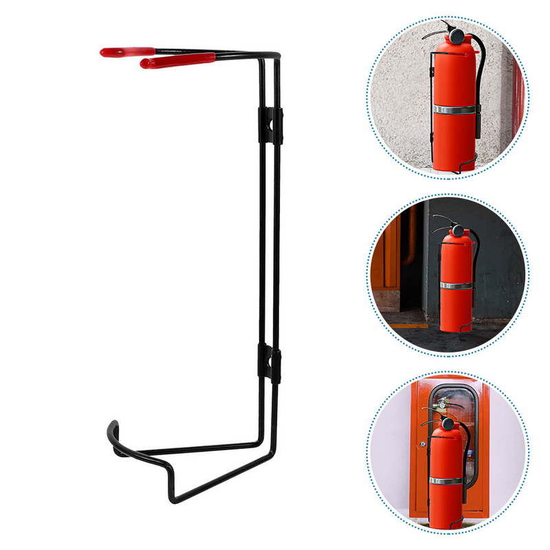 Fire Extinguisher Rack Wall Mount Fire Extinguisher Bracket Holder Space Saving with screws For Home Car Truck