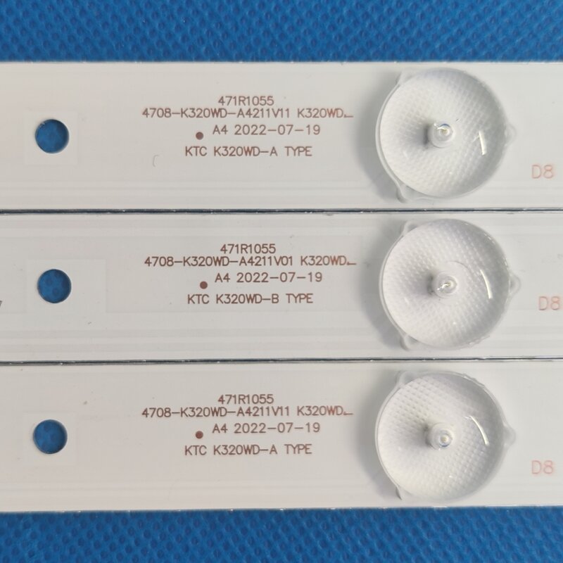 Tira de retroiluminação LED para IRBIS, T32Q44HDL Supra stv-32440wl Sanyo LE32D99 IC-B-HWK32D022B 32ce561led 3BL-T6324102-006B hk315ledm