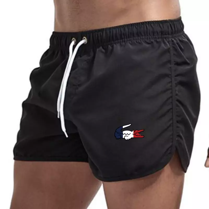 Summer Men Sports Running Shorts Training Soccer Tennis Workout GYM breathable Quick Dry Outdoor Jogging Men Elastic Shorts