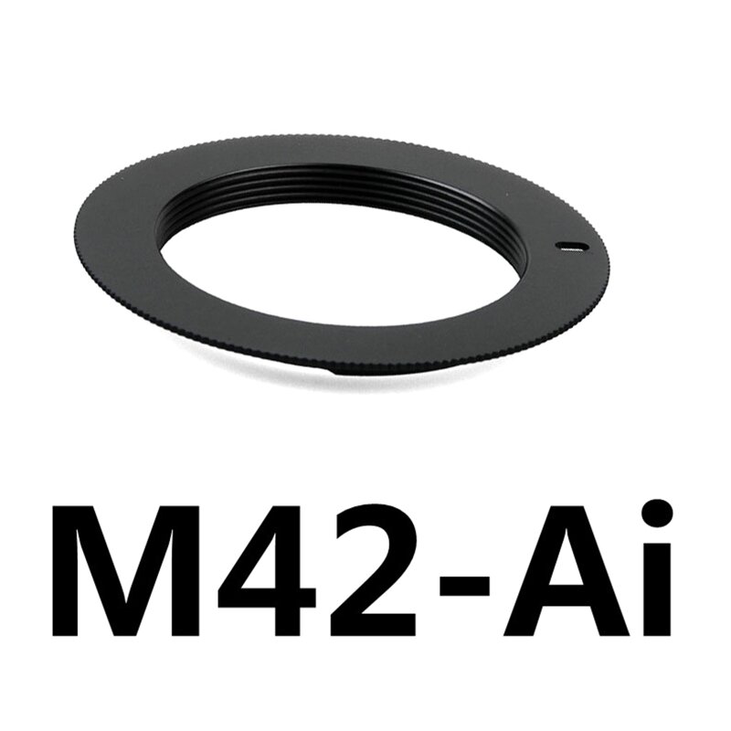 Anillo adaptador de montaje M42 a AI para NIKON F, adaptador de lente de cámara con placa para NIKON D70s, D3100, D100, D7000, reparación
