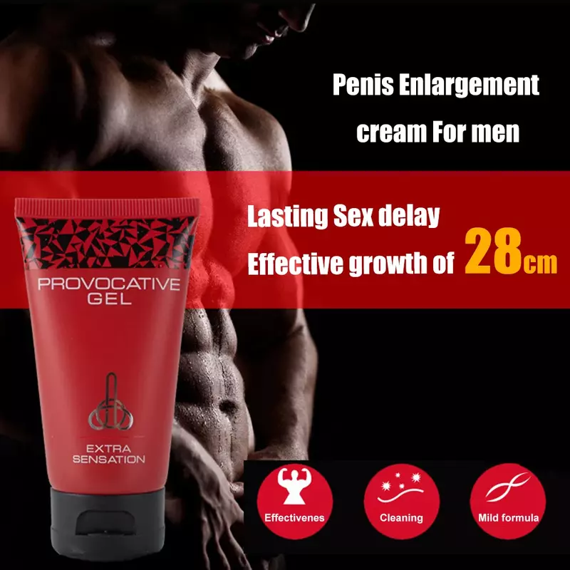 TITAN Big Dick Male  Enlargement Gel XXL Cream Increase XXL Size Erection Product
